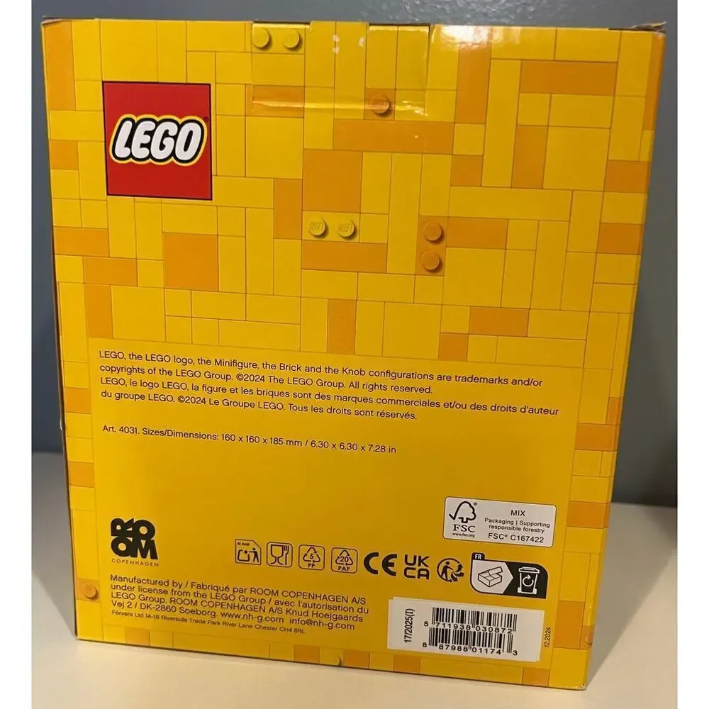NIB Lego Halloween Skeleton Storage Head